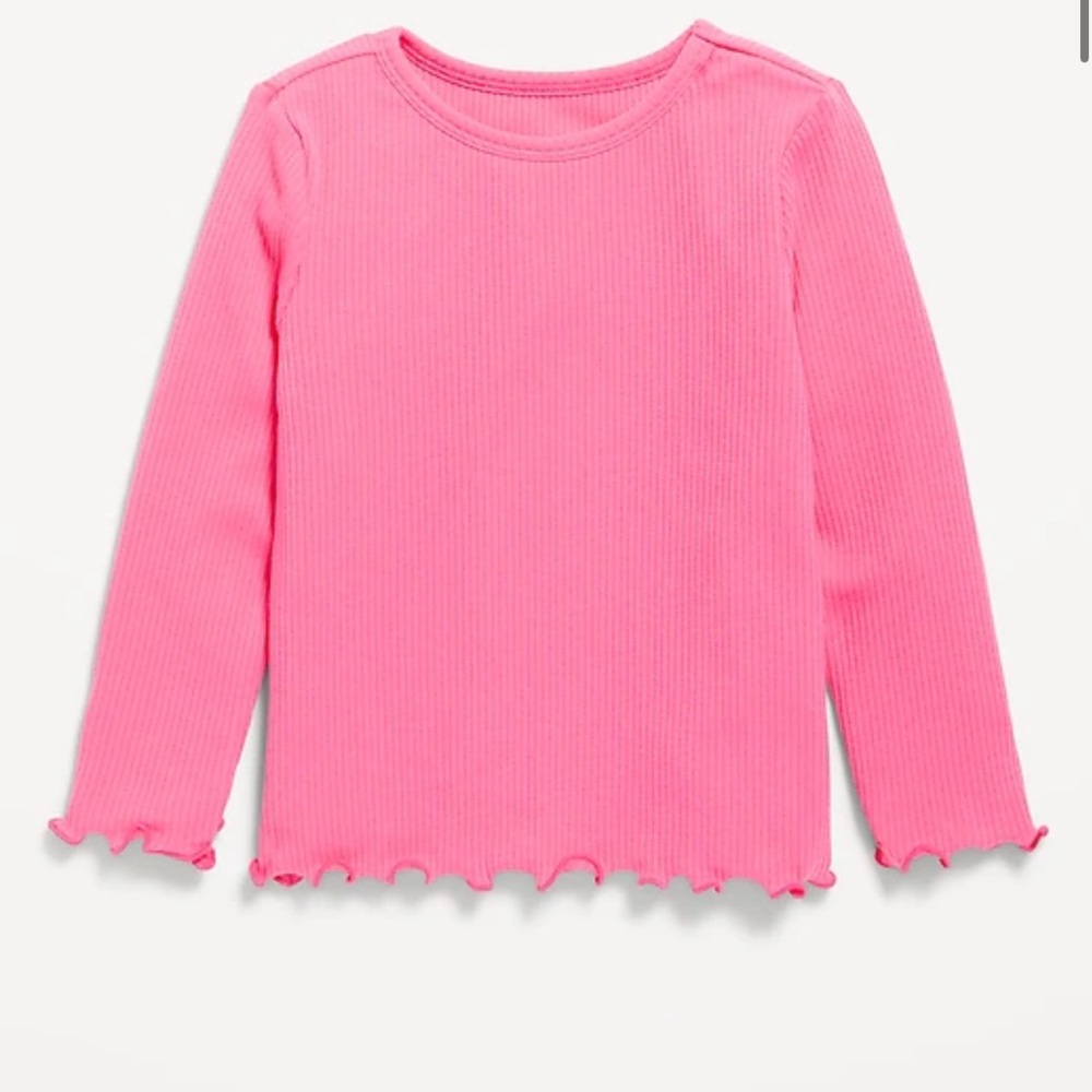 Pink Ribbed Set